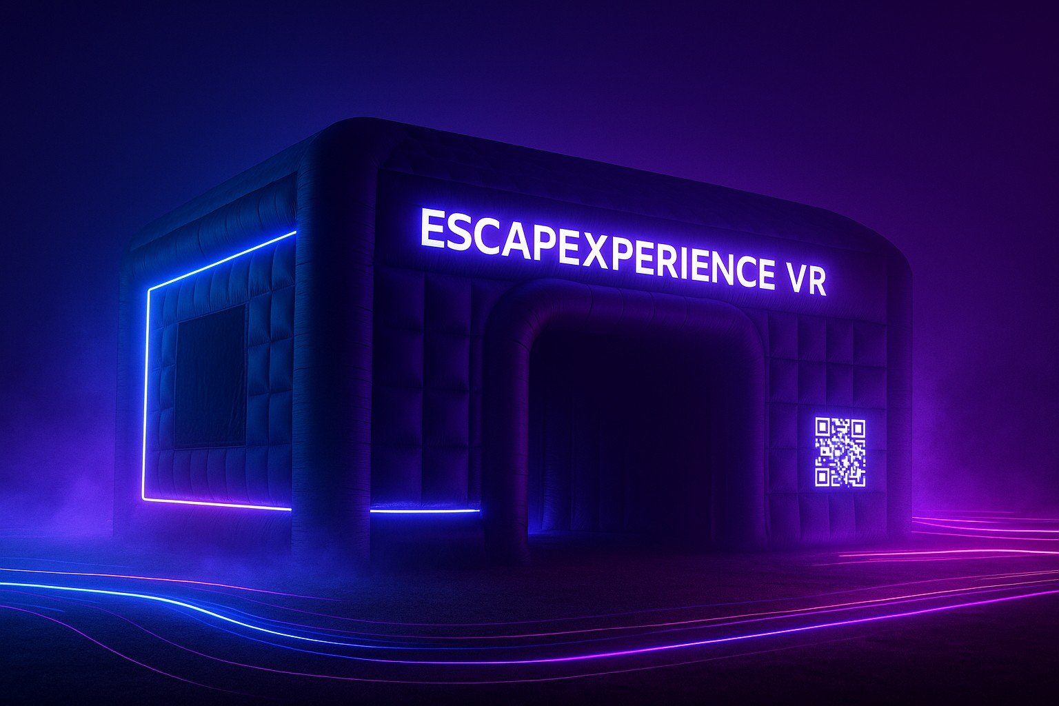 Inflatable VR event tent hero