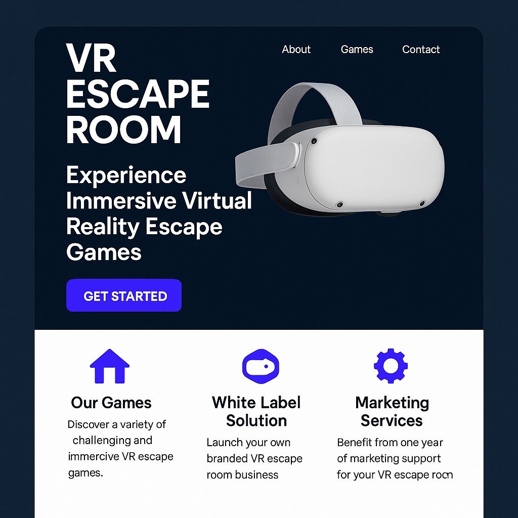Booking website mockup